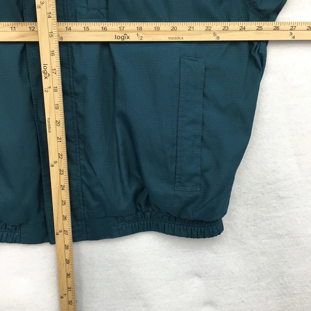 VINTAGE Patagonia Mens Ascensionist Jacket Teal Blue Full Zip Hooded Large F5